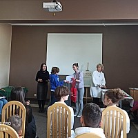 Artystyczne czytanie prozy i poezji obcojęzycznej w Zespole Szkół nr 1 w Goleniowie