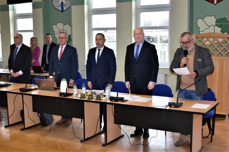 XLII sesja Rady Powiatu Goleniowskiego - 