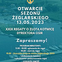 Regaty otwarcia sezonu w Lubczynie