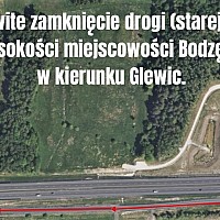 Uwaga! Ważna informacja drogowa