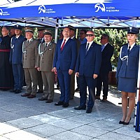 Uroczystość nadania sztandaru dla Zakładu Karnego w Nowogardzie