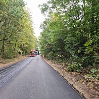 Trwa przebudowa drogi powiatowej