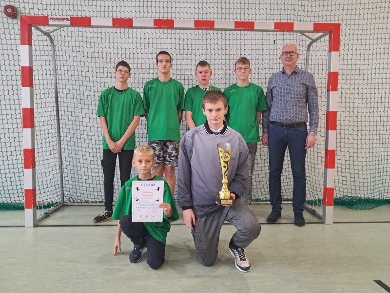 Mistrzostwa Województwa w Halowej Piłce Nożnej Chłopców z Zespołu Szkół Specjalnych w Goleniowie - 