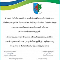 Życzenia z okazji Dnia Pracownika Socjalnego