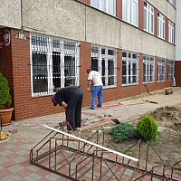 Wykonanie chodników przy Zespole Szkół Ponadgimnazjalnych w Goleniowie