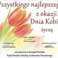Życzenia z okazji Dnia Kobiet