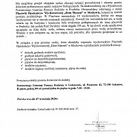 Powiatowe Centrum Pomocy Rodzinie w Goleniowie pomaga powodzianom