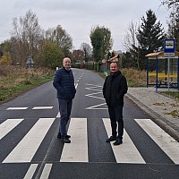 Zakończenie prac na drodze powiatowej w Czarnej Łące