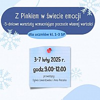 PROPOZYCJA NA FERIE DLA UCZNIÓW KL.1-3 SP