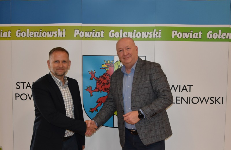Spotkanie Starosty Goleniowskiego z Zastępca Dyrektora KOWR