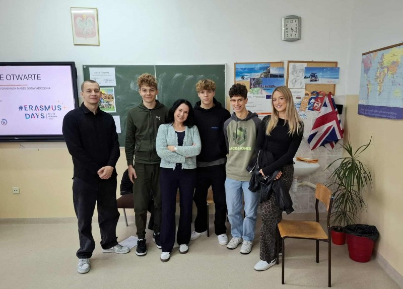 Lekcje otwarte w szkołach Powiatu Goleniowskiego w ramach ERASMUS DAYS