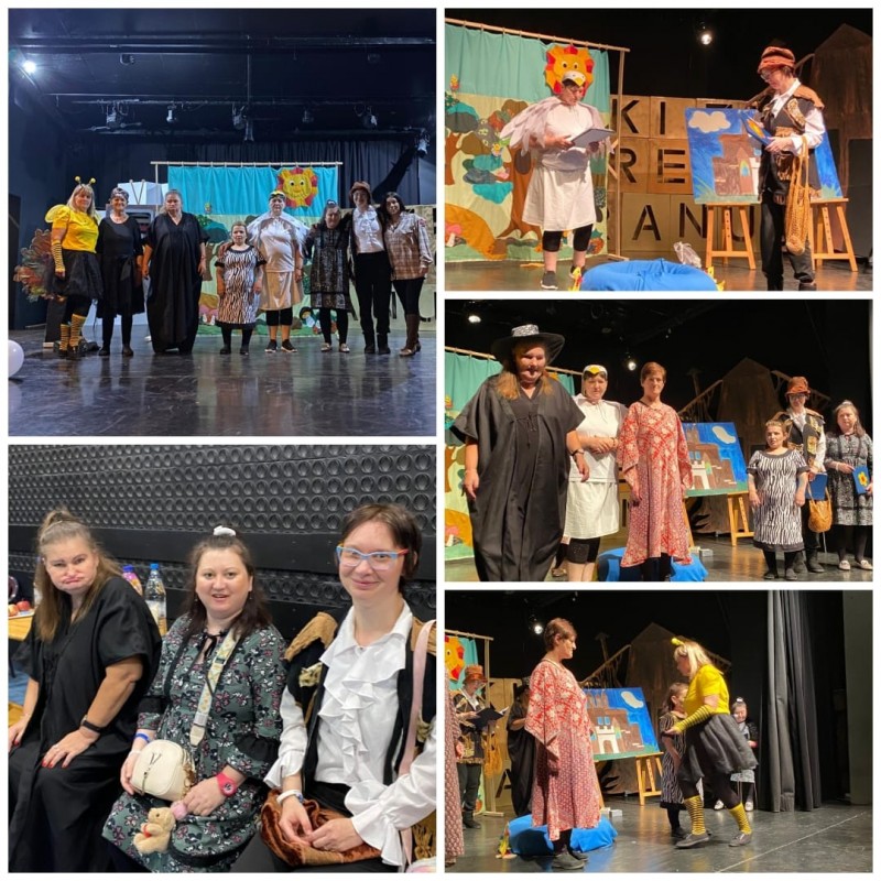 Powiatowa Prezentacja Życia Twórczego Osób Niepełnosprawnych i Przyjaciół zatytułowana „Bajki ze starego ekranu”.