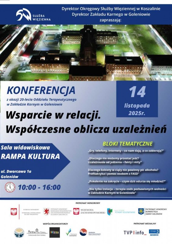 Konferencja „Wsparcie w relacji. Współczesne oblicza uzależnień”
