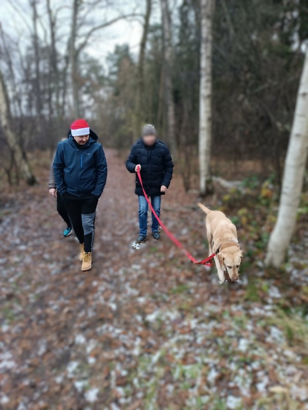 Wizyta Domu Pomocy Społecznej w Nowogardzie w schronisku dla zwierząt