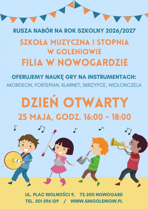 Nabór na rok szkolny 2026/2027 r.
