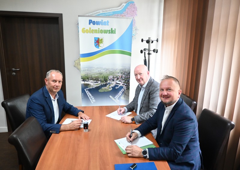 Remont powiatowej drogi przy Goleniowskim Parku Przemysłowym