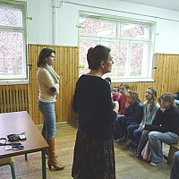 Spotkanie z funkcjonariuszem Policji uczniów Zespołu Szkół Specjalnych