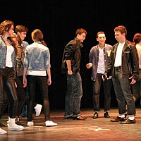 Spektakl w wykonaniu uczniów goleniowskiego liceum