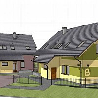 Projekt budowy dwóch domów zbiorowego zamieszkania