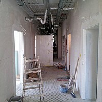 Przebudowa pierwszego piętra Oddziału Szpitalnego Zakładu Opiekuńczo-Leczniczego.