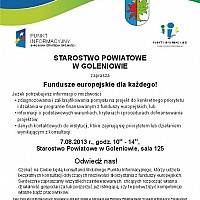 Fundusze europejskie dla każdego!