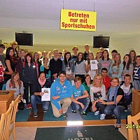 Uczniowie I LO w Nowogardzie z wizytą w Pasewalk