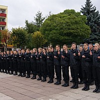 Ślubowanie klasy policyjnej