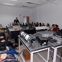 Międzynarodowy dzień fizyki medycznej z udziałem uczniów Zespołu Szkół nr 1  