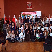 Udział uczniów Zespołu Szkół  nr 1 w Małej Olimpiadzie Przedsiębiorczości Społecznej