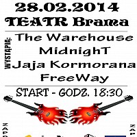 Stowarzyszenie Centrum Animacji Młodzieży oraz młodzieżowe radio internetowe FOLLOW.fm organizują koncert rockowy na zakończenie ferii zimowych w siedzibie Teatru Brama