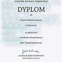 Wyróżnienie w konkursie fotograficznym 