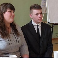 Hanna Komisarz i Grzegorz Kolles z I LO w Nowogardzie  - posłami na Sejm Dzieci i Młodzieży