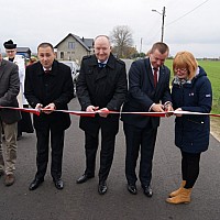 Przebudowa drogi powiatowej w Wojcieszynie oficjalnie zakończona! 