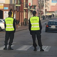 Uczniowie klas o profilu policyjnym zabezpieczali trasę Mili Goleniowskiej
