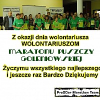 Międzynarodowy Dzień Wolontariusza z ProGDar Marathon Team