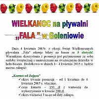 Wielkanoc na pływalni FALA