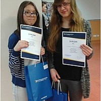 Sukces uczennic Zespołu Szkół Nr 1 w Goleniowie w Ogólnopolskim Konkursie Języka Niemieckiego