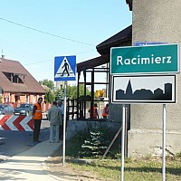 Budowa chodnika Racimierz - Łąka etap I
