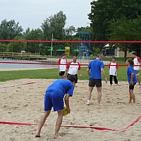 TURNIEJ PIŁKI PLAŻOWEJ O PUCHAR STAROSTY. NOWOGARD