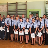 Rozpoczęcie roku w I LO w Nowogardzie