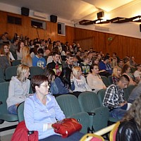 Uczniowie ZSP na spektaklu pt.: „Allo Allo!”