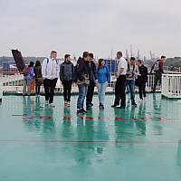 Klasa IV TŻ na promie Unity Line 