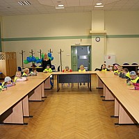 Przedszkolaki w Starostwie