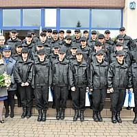 Uroczyste ślubowanie klasy policyjnej