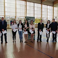 Pożegnanie absolwentów w Zespole Szkół nr 1 w Goleniowie