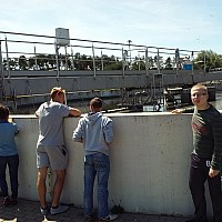 Zwiedzanie oczyszczalni 