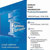 Mobilny Punkt Informacyjny Funduszy Europejskich
