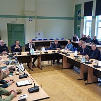 Nadzwyczajne posiedzenie  Powiatowego Zespołu Zarządzania Kryzysowego 