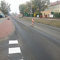 Przebudowa ulicy Nowogardzkiej w Goleniowie dobiega końca