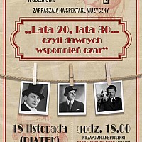 Miejska i Powiatowa Biblioteka w Goleniowie zaprasza na spektakl muzyczny